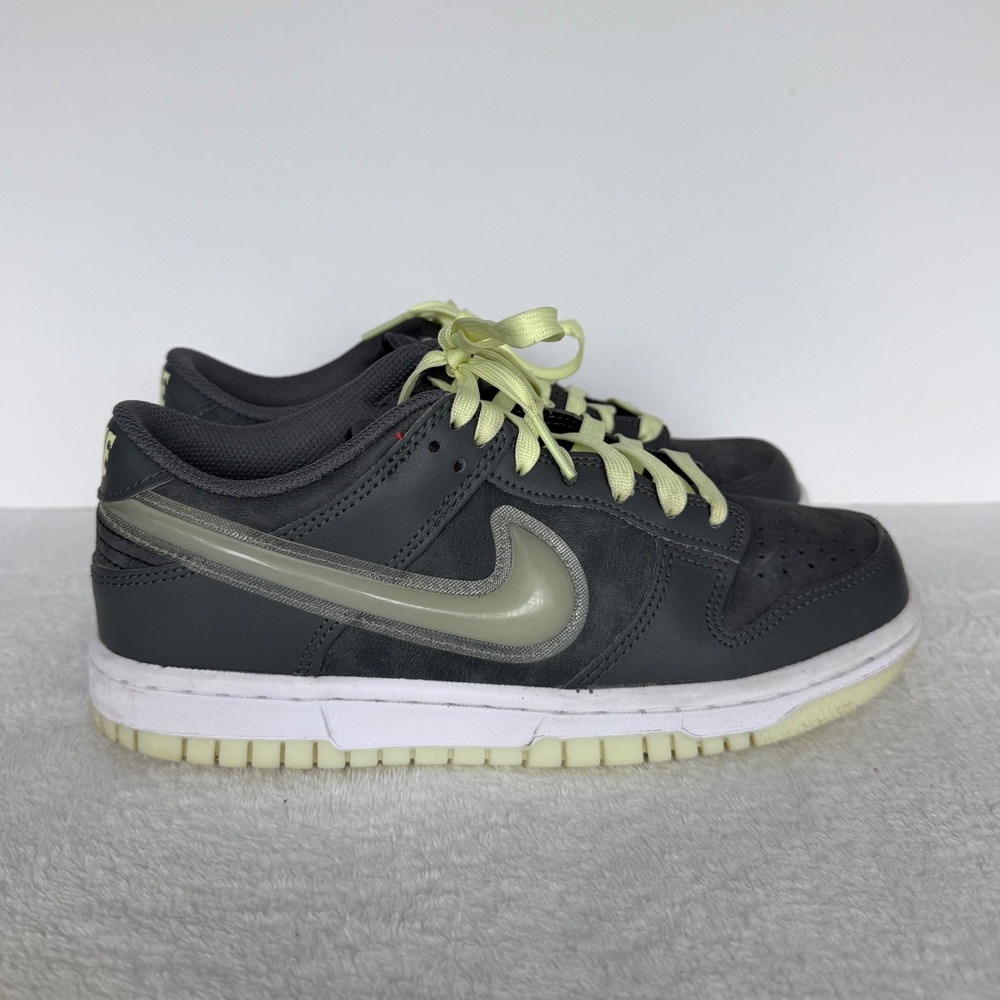 Nike Dunk Low BG 5.5Y Halloween Glow in the Dark Youth Casual Shoes HQ3569-068